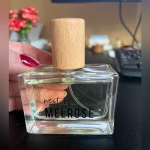 West of Melrose. Garden blooms floral fragrance. 1.7 fl oz.